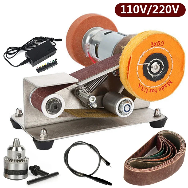 Woodworking Asmr - Multifunctional Stainless Steel Mini Sanding Belt