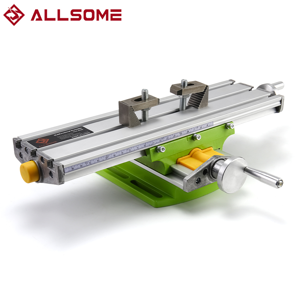 Woodworking Asmr - ALLSOME MINIQ BG6330 Mini Precision Milling