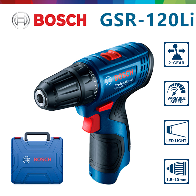 Woodworking Power Tools - Bosch GSR 120-LI 12V Lithium Electric